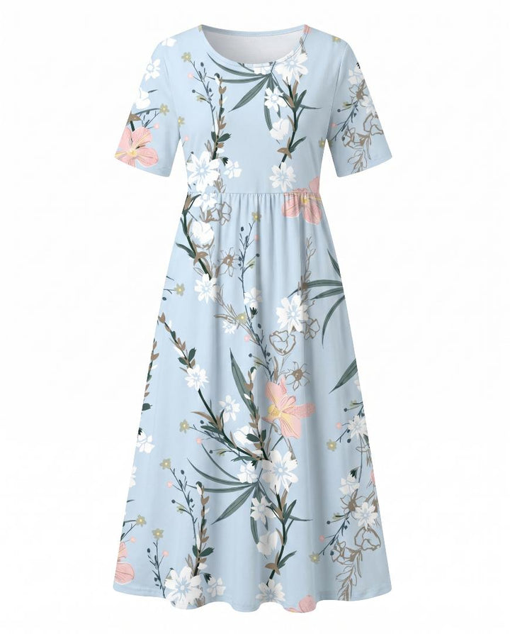 Jacqueline | Printed Floral Midi