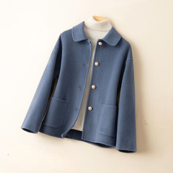 Cameron | Women’s Lightweight Knit Button Jacket